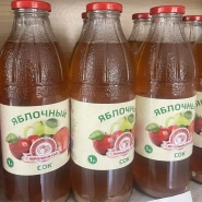 Сок яблочный Корольков сад 1л 0